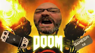 Doom 2016 - playing on mobile with Xbox game pass using gamesir x2