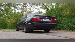 Bmw e34 530i V8 Eisenmann Auspuff / Exhaust Sound