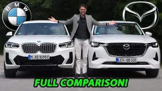 Can Mazda match BMW now? CX60 vs X3 comparison REVIEW!