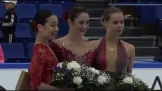 Ladies Victory Ceremony Finlandia Trophy 2016