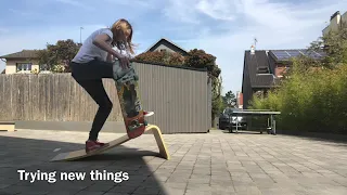 Girl Skate Progression During Quarantine (1 Month)