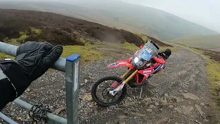 HONDA CRF250 RALLY | ICE BREAKER CHALLENGE | C2C2C |SCOTCH CORNER TO MORECOMBE |` 2024