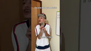 Os cria Indo pra escola…