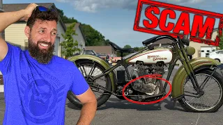 I Bought a 96 yr old Harley Davidson, Will it Run ?