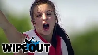 Sporty Girl Gets Muddy | Wipeout HD