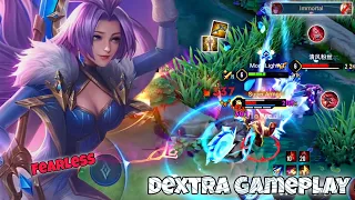 Dextra Slayer Lane Pro Gameplay | Fearless Warrior | Arena of Valor Liên Quân mobile CoT