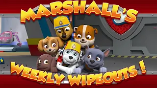 Marshall's Weekly Wipeouts! (Season 5 - Sea Patrol: Pups Save The Flying Diving Bell)