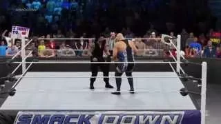 WWE 2K15 PS4 gameplay: Roman Reigns vs The Big Show.