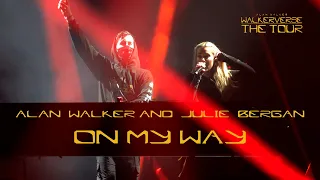 Alan Walker & Julie Bergan - On My Way live at Brixton Academy London (4K)