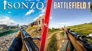 ISONZO vs Battlefield 1 - Direct Comparison! Attention to Detail & Graphics! PC ULTRA 4K