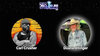 Duane Ollinger and Carl Crusher discuss UFOs at Blind Frog Ranch