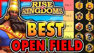 Rise of Kingdoms: Топ-7 лучших пар командиров на открытом поле 2024 года