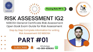 NEBOSH IG2 Risk Assessment Complete Guide Part 01/02