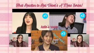 First Reaction to Red Velvet's A Mess series(Ep. 1, 2, and 3) - katie's room