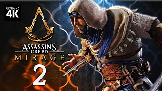 ASSASSIN'S CREED MIRAGE – Прохождение [4K] – Часть 2 | Ассассинс Крид Мираж Геймплей на Русском