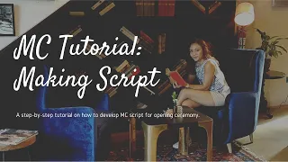 MC Tips: Learn to make script (Conference Opening Ceremony) || Tips MC Formal