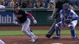 CLE@KC: Kipnis singles in Almonte to extend the lead