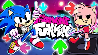 Sonic and Amy Play Friday Night Funkin' (Sonic MOD by CuteyTCat)