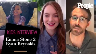 Kids Interview Ryan Reynolds & Emma Stone | People