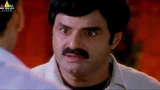 Narasimha Naidu Movie Scenes | Balakrishna Warning to Mukesh Rishi | Telugu Movie Scenes