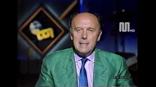 1990 RaiUno TG1 sera del 3 settembre Conduzione Liliano Frattini