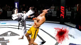 UFC4  Bruce Lee vs Taekwondo Girls EA Sports UFC 4