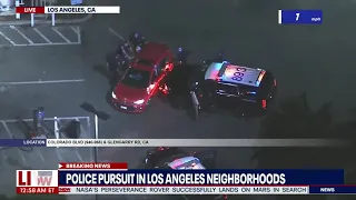 A wild police chase in Los Angeles ends in dramatic fashion | NewsNOW from FOX