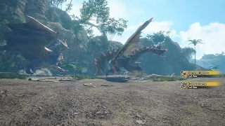 NEW Flaming Espinas VS Kushala Daora Turf War Monster Hunter Rise Sunbreak Title Update 2