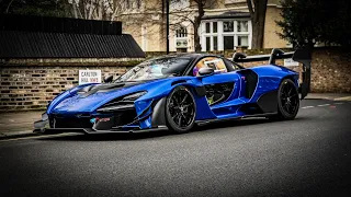 McLaren Senna GTR driving on the Road in London!!