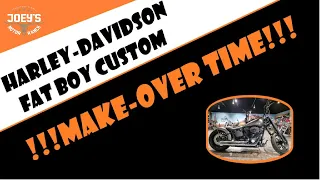 Harley Davidson Fat Boy Custom Make-over Time