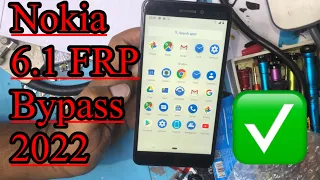 Nokia 6.1 FRP bypass/ forgot password google account unlock without pc 2022✅