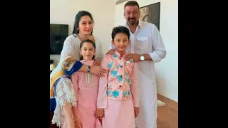 Bollywood superstar Sanjay Dutt family members #bollywoodsongs #youtube #starfamily #viral