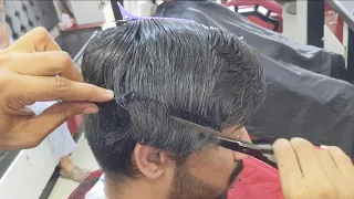 ASMR Barber/ Scissors Only relaxing haircut #alrayaanhairstudio