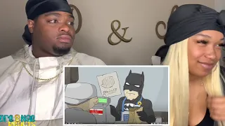 DASHIEXP GHETTO CARTOON SLENDER MAN, BATMAN, RPG REACTION