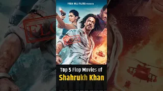 Shahrukh Khan Top 5 Flop Movies #srk #shorts #shahrukh