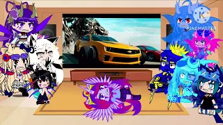 Fandoms & @RosyClozy react to Transformers Dark of the Moon Highway chase (Ft. @RosyClozy)