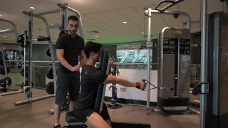 UNILATERAL CABLE CHEST SUPPORTED ROW TUTORIAL - DMPT