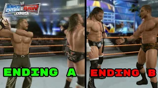 (All Endings) WWE Smackdown Vs. RAW 2009: Road To WrestleMania Mode