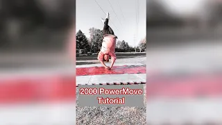 2000 Tutorial Powermove Breakdance HipHop Acrobatics Parkour Capoeira Bboy Alex Destreza #shorts