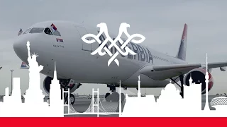 How We Made the First Belgrade - New York Flight | Air Serbia | #BEGtoJFK