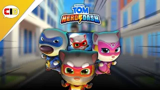 Talking Tom Berubah Jadi Super Hero Kucing! - Talking Tom Hero Dash