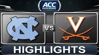 North Carolina vs Virginia | 2014 ACC Basketball Highlights