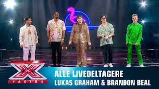 Alle livedeltagere, Lukas Graham & Brandon Beal synger ‘Higher’ (Finale) | X Factor 2022 | TV 2