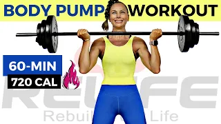 Fat Killer BODY PUMP Barbell Weight Training HIIT Workout (weight loss, lean muscle body build, abs)