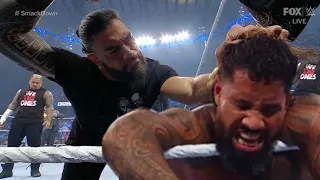 Roman Reigns Returns & Attacks Jey Uso at WWE SmackDown Highlights | WWE Highlights Today