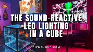 HYPERCUBE NANO : THE SOUND-REACTIVE LED LIGHTING IN A CUBE | Kickstarter | Gizmo-Hub.com