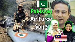 Pakistan Air Force Song | Pakistan Army Song | Malaysian Girl Reactions