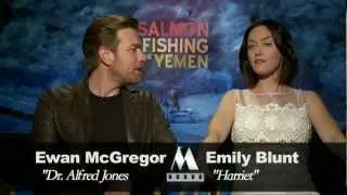 SALMON FISHING IN THE YEMEN - Ewan McGregor & Emily Blunt interview