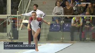 Grace McCallum USA - Vault, Senior - 2018 City of Jesolo Trophy