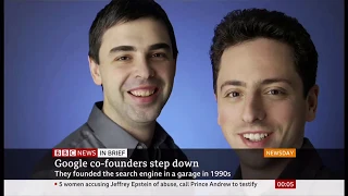 Google co-founders step down (Global) - BBC News - 4th December 2019